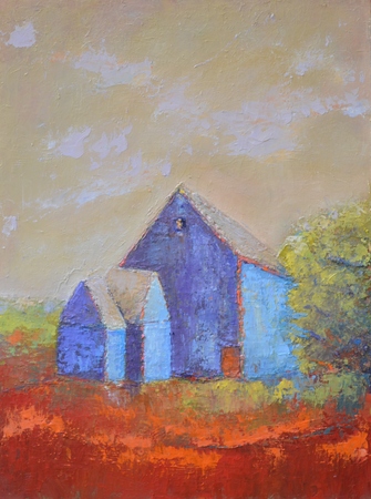        Barn-Kent County
             32" X 24"
          Oil on Board
             $1800 : Barn Series : HardinArt - Fine Art Painter - Abstract and Semi-Abstract Oil Paintings